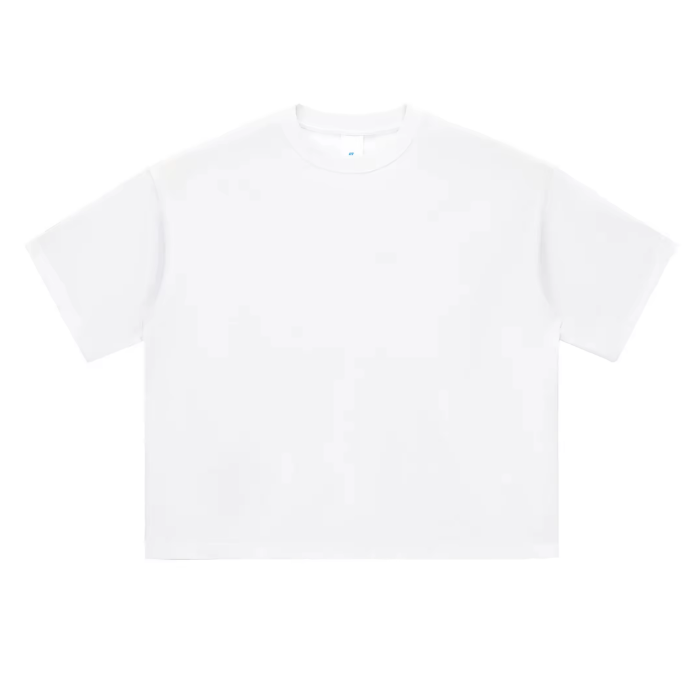 Camiseta Corta Holgada para Hombre, 230 gramos, 100% Algodón