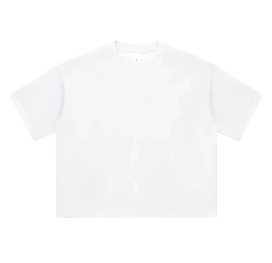 Camiseta Corta Holgada para Hombre, 230 gramos, 100% Algodón